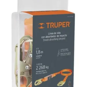 Línea de Vida con absorbedor de impacto Truper CAB-5430-18