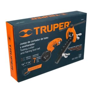 Juego de Cortador de Tubo y Avellanador Truper JCA-3