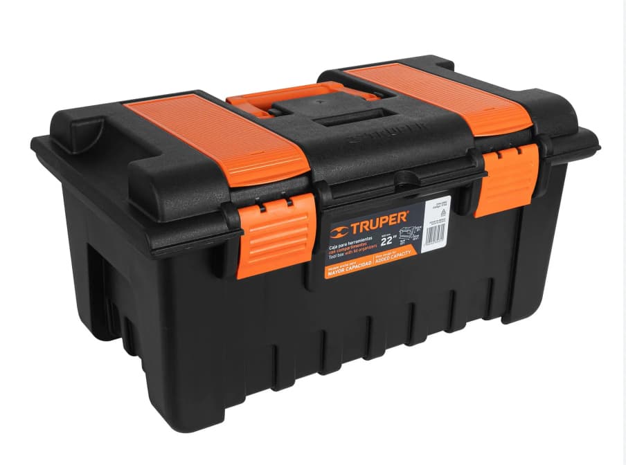 Caja para Herramientas Truper CHA-22NC de 22 pulgadas Código 11145