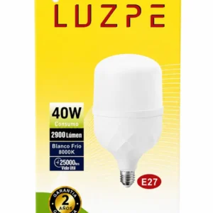 Foco LED Botella Luzpe 40W Blanco Frío 220V