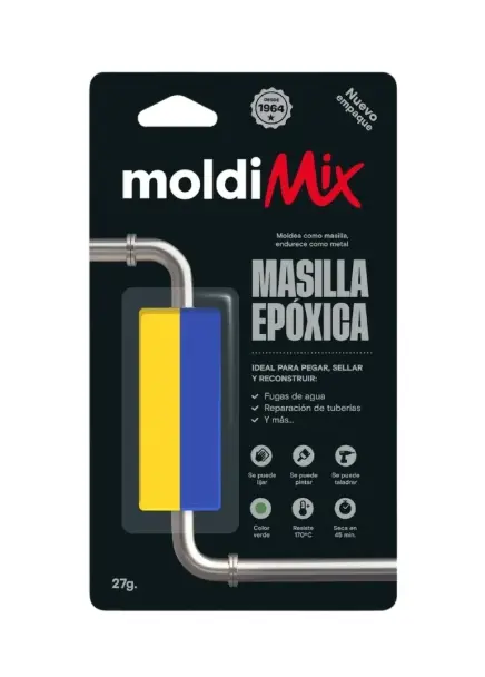 Masilla Epóxica Soldimix de 32 gramos