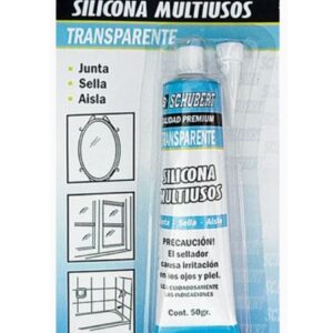 Silicona Multiusos Transparente Schubert de 50 g