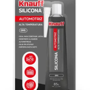 Silicona Automotriz Knauff Gris de 85 gramos