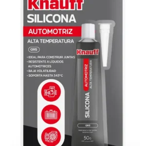 Silicona Automotriz Knauff Gris de 50 gramos