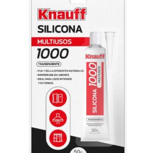Silicona Multiusos Knauff 1000 Transparente 50 g