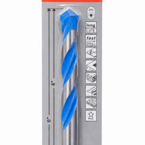 Broca Multimaterial Bosch CYL-9 12.5 mm 1/2 pulgadas x 6 pulgadas