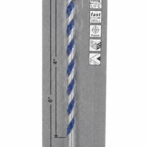 Broca para Concreto Bosch CYL-5 6.5 mm 1/4 pulgadas x 6 pulgadas