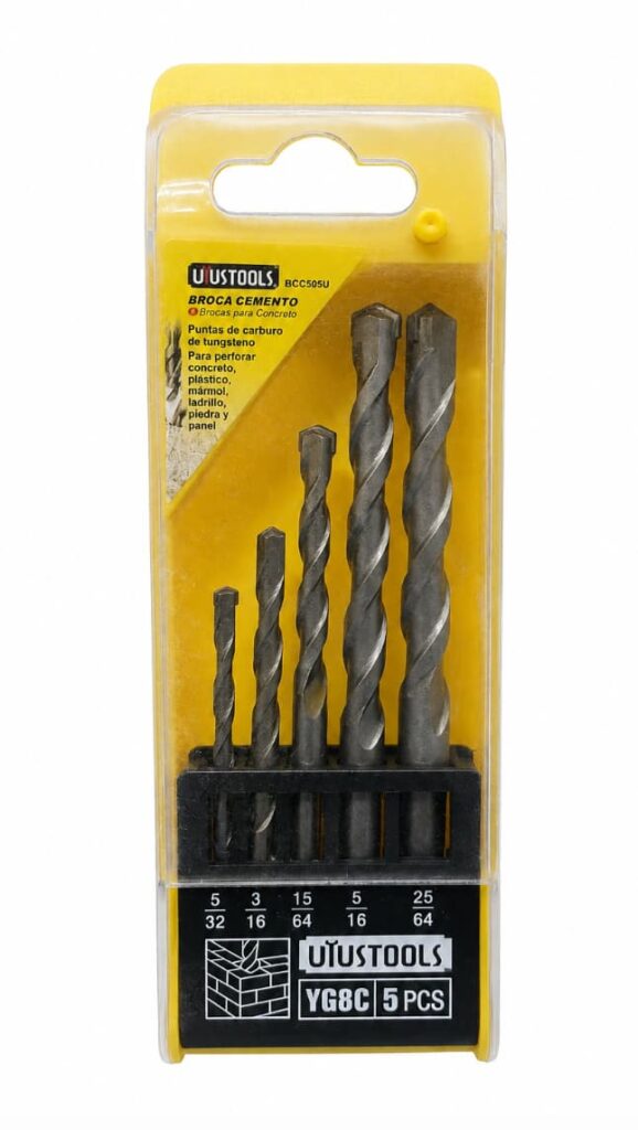 Brocas para Concreto Uyustools BCC505U 5 Piezas