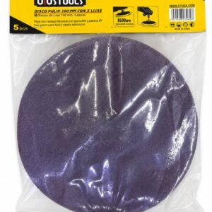 Disco para Pulir Uyustools DP180J 180 mm con 5 Lijas