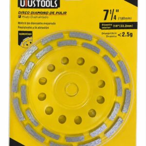 Disco Diamantado para Pulir Uyustools DDP180D 7 1/4 pulgadas 180 mm