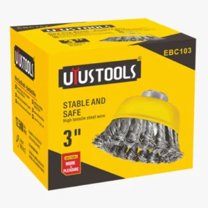 Escobilla Copa Trenzada 3 Pulgadas Uyustools EBC103