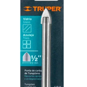 Broca para Vidrio y Azulejo Truper BVI-1/2 1/2"