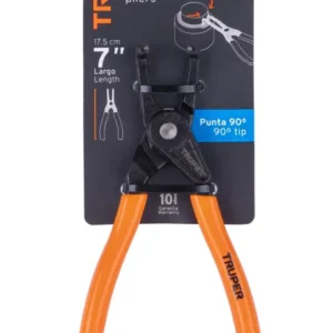 Pinza Punta a 90 Grados Truper PA-367 6 3/4 Pulgadas para Cerrar Anillos Cód. 17362