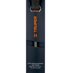Lima Redonda Bastarda con Mango Comfort Grip Truper 10" LRB-10T Cód. 11244