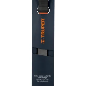 Lima Plana Bastarda con Mango Comfort Grip Truper 10" LPB-10T Cód. 11237