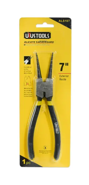 Alicate Sacaseguro Exterior Recto 7 Pulgadas Uyustools ALS107