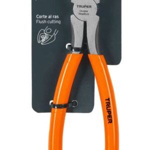 Pinza de Corte Diagonal Truper T202-8 8 Pulgadas Mango de PVC Cód. 12353