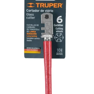 Cortador de Vidrio Truper CV-5X 5 Pulgadas con 6 Cuchillas Cód. 12954