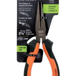 Pinza de Punta y Corte Truper Expert T203-6X 6 Pulgadas Comfort Grip Cód. 17334