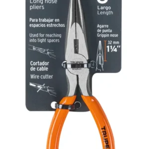 Pinza de Punta y Corte Truper T203-6 6 Pulgadas Mango de PVC Cód. 17309