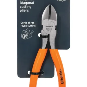Pinza de Corte Diagonal Truper T202-6 6 Pulgadas Mango de PVC Cód. 17312