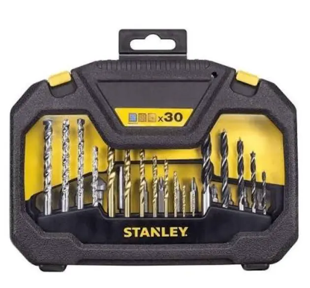 Set de Brocas y Puntas Stanley STA7183 30 Piezas