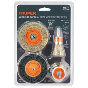 Juego de 4 Cardas para Taladro Truper JCA-4P Cód. 11577