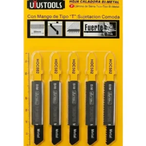 Hojas para Sierra Caladora Uyustools HOC502 5 Piezas