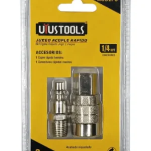 Juego de Acople Rápido Uyustools 1/4 Pulgada ACO2FU 2 Piezas