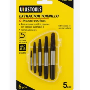 Extractor de Tornillos y Pernos Uyustools EXT501 5 Piezas