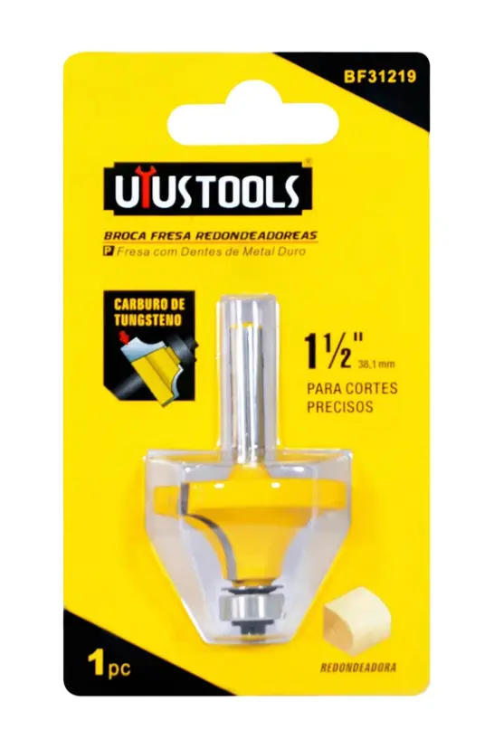 Broca Fresa Redondeadora Uyustools 1-1/2 Pulgadas BF31219