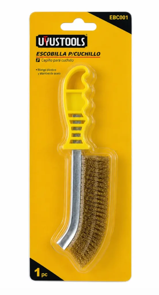 Escobilla para Cuchillo Uyustools EBC001 con Alambre de Acero