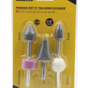Juego de Piedras para Taladro Uyustools PDB501 5 Piezas