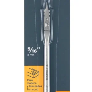 Broca Plana para Madera Truper 5/16 Pulgada BPT-5/16 Cód. 11363