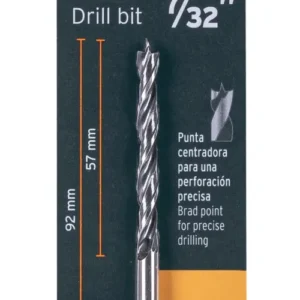 Broca para Madera con Punta Centradora Truper 7/32 Pulgada BM-7/32 Cód. 101690