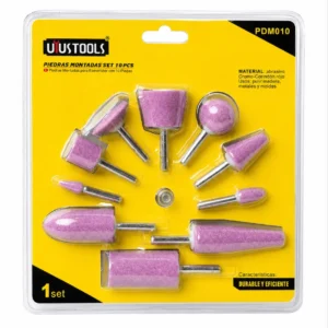 Juego de Piedras Montadas Uyustools PDM010 10 Piezas