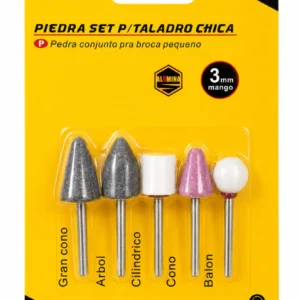 Juego de Piedras para Taladro Uyustools PDB502 5 Piezas Mango 3 mm