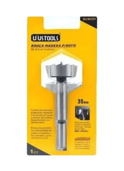 Broca Forstner para Madera Uyustools 35 mm BCM35H