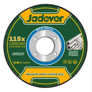 Disco de Corte para Metal Jadever 115 mm