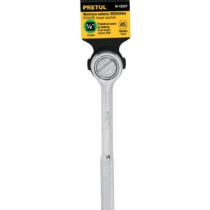 Matraca Cuadro 1/2" Cabeza Redonda Pretul M-1252P 21150