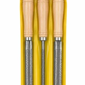 Juego de Escofinas para Madera Uyustools ESC38M 8" 3 Piezas