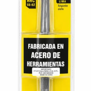 Lima Semirredonda Uyustools LMS906 6" con Mango Plástico