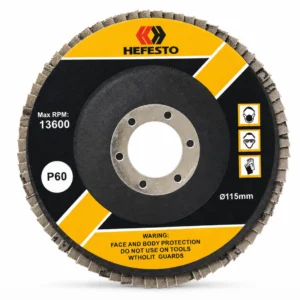 Disco Lija Flap Hefesto P60 115 mm