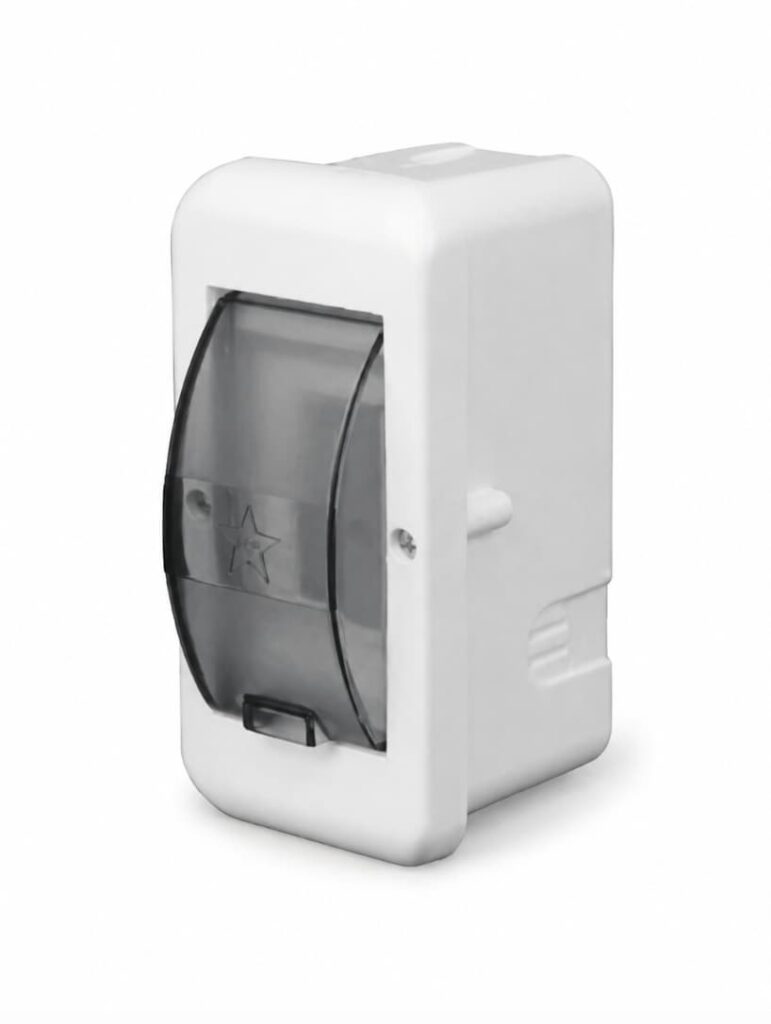 Tablero Empotrable 2 Polos Star Electric A-072
