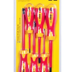 Juego de Destornilladores para Electricista Uyustools DES06J 1000V 6 Piezas
