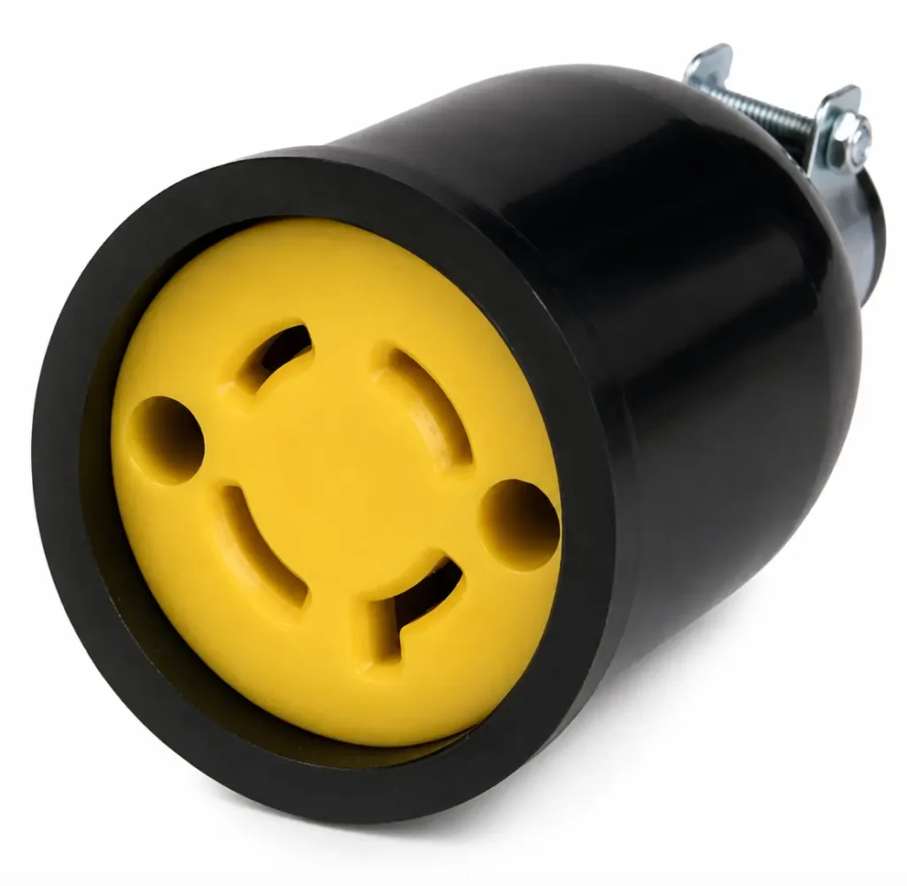 Conector de Torsión 20A 4 Hilos 600V con Abrazadera Metálica Star Electric A-076