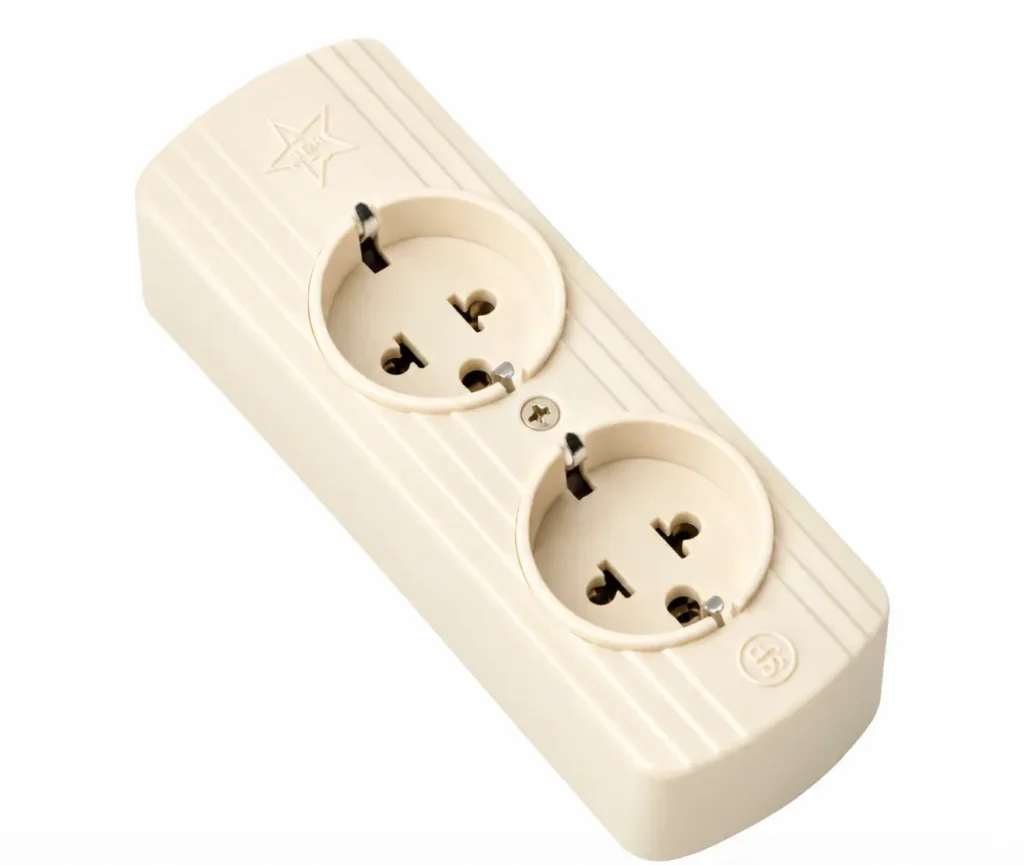 Tomacorriente Múltiple de Sobreponer 2 Servicios 20A L/T Star Electric A-133
