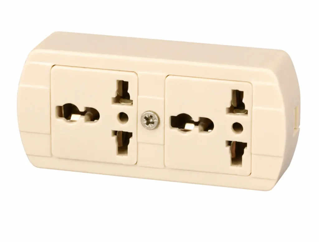 Tomacorriente Múltiple de Sobreponer 2 Servicios 20A L/T Star Electric A-125