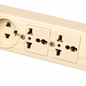 Tomacorriente Múltiple de Sobreponer 3 Servicios 20A L/T Star Electric A-124