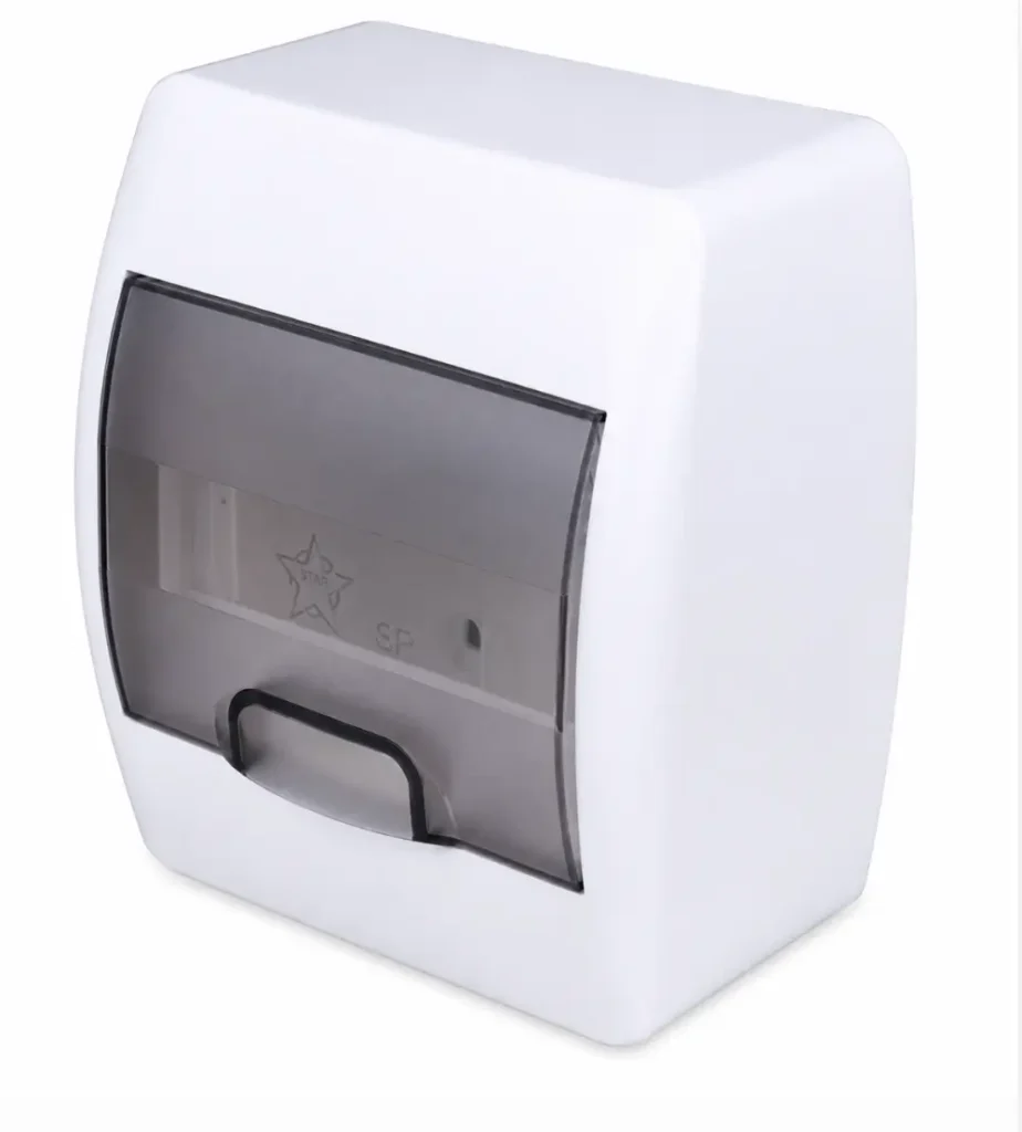Tablero Externo 6 Polos con Tapa Star Electric A-128